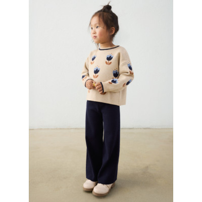 Conj. calça tricot