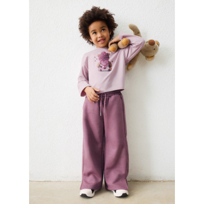 Calça felpa