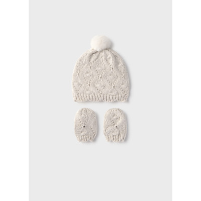 Conj.gorro e luvas