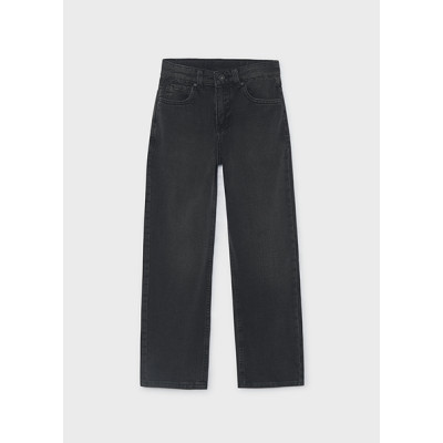 Calça denim wide fit