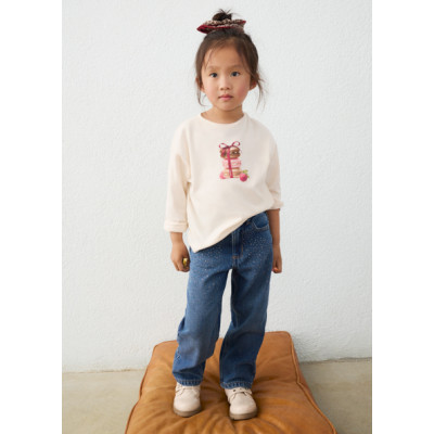 Calça denim fantasia
