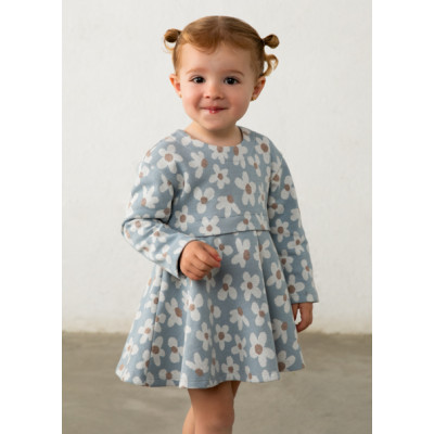 Vestido malha jacquard