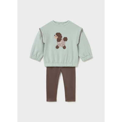 Conj. leggings sweat