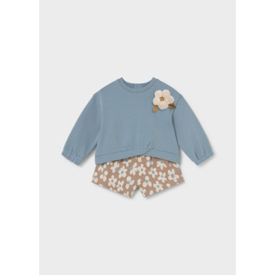 Conj.bermuda jacquard