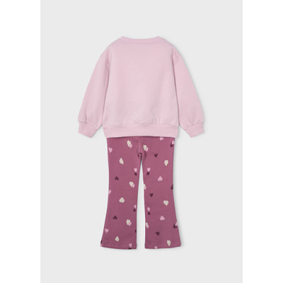 Conj. leggings felpa estampad