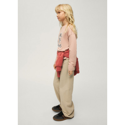 Calça wide leg
