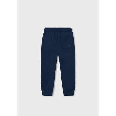 Calça felpa básica punhos