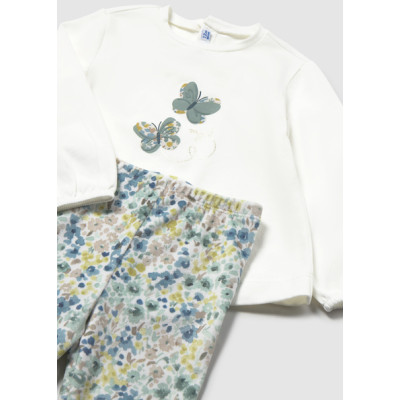 Conj. leggings colete pelo