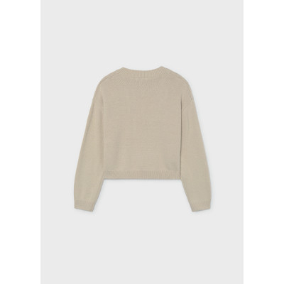 Jersey intarsia flores