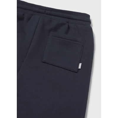 Calça felpa básica punhos