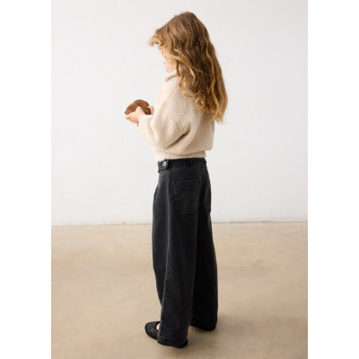 Casaco tricot pelo