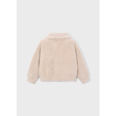 Casaco tricot pelo