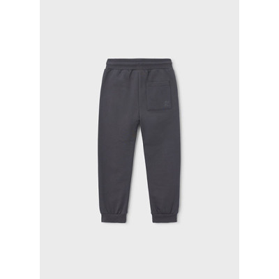 Calça felpa básica punhos