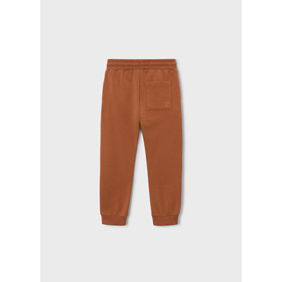 Calça felpa básica punhos