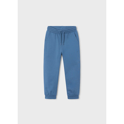 Calça felpa básica punhos