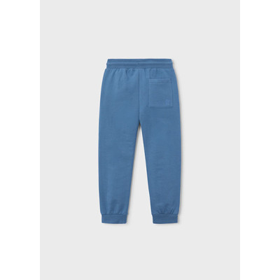 Calça felpa básica punhos