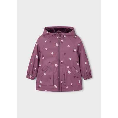 Parka com capucho pêlo