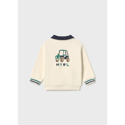 Sweat gola tipo polo