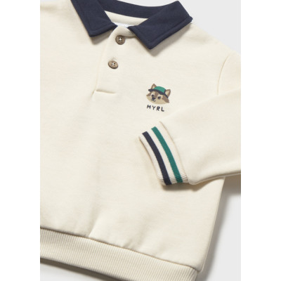 Sweat gola tipo polo