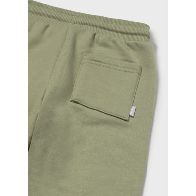 Calça felpa básica punhos