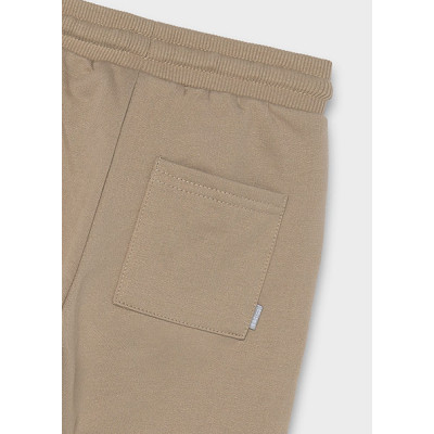 Calça felpa básica punhos