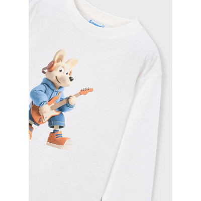 Camiseta m/comp. animal
