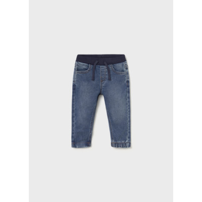 Calça soft denim jogger