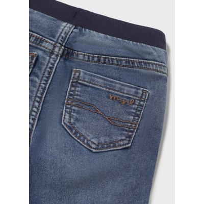 Calça soft denim jogger