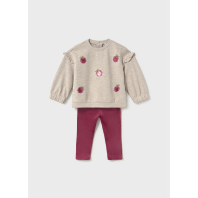 Conj. leggings veludo