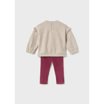 Conj. leggings veludo