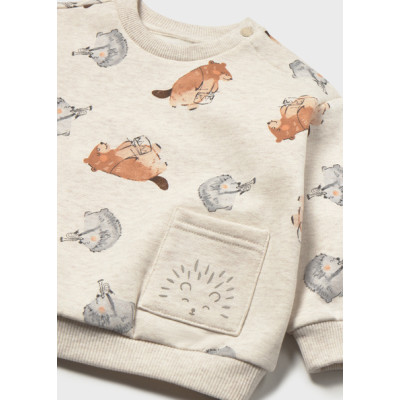 Sweat estampada dinossauros