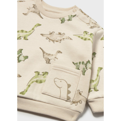 Sweat estampada dinossauros