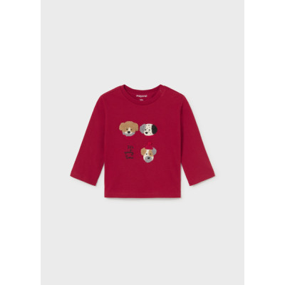 Camiseta m/comp. bordada