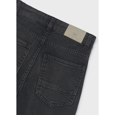 Calça denim wide fit