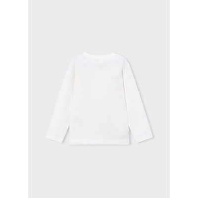Camiseta m/comp. bordada