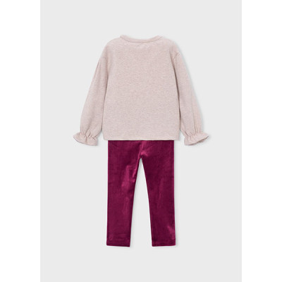 Conj. leggings laços