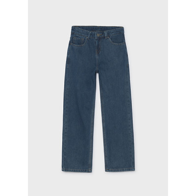 Calça denim wide fit