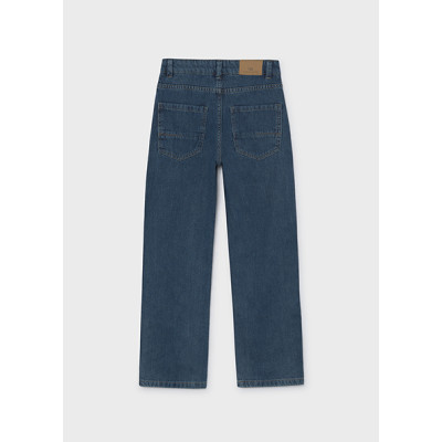 Calça denim wide fit