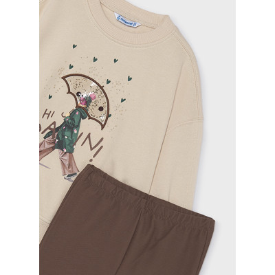 Conj. leggings flare