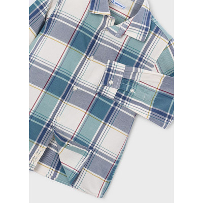 Camisa m/comp.xadrez