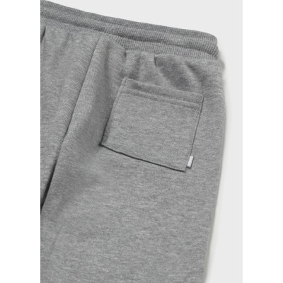 Calça felpa básica punhos