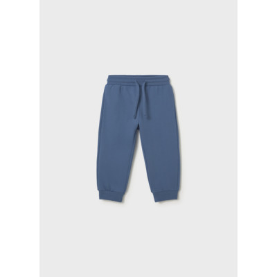 Calça felpa básica punhos