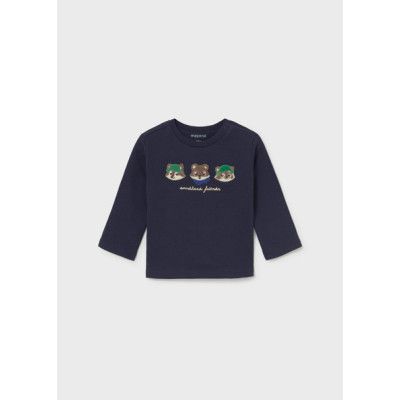 Camiseta m/comp. bordada