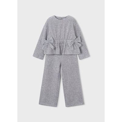 Conj. calça tricô