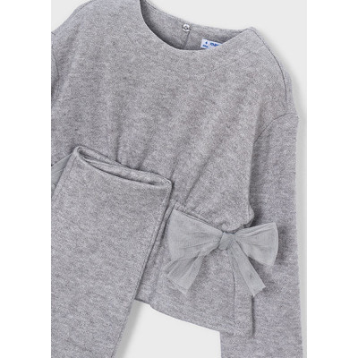 Conj. calça tricô