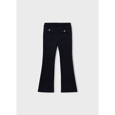 Leggings felpa flare