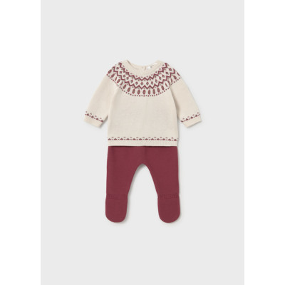 Conj.polaina tricot
