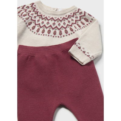 Conj.polaina tricot