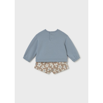 Conj.bermuda jacquard