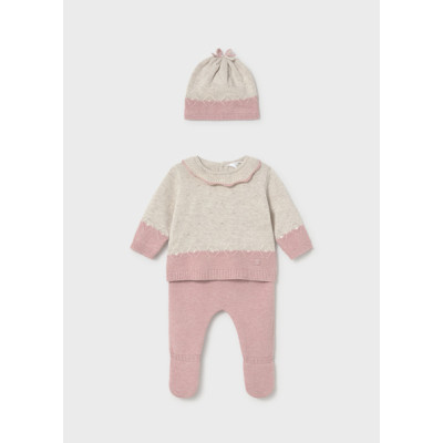 Conj. de bébé c/ gorro